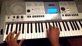 Video thumbnail of "How to play Forever You're My King by Carlton Pearson on piano"