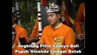 Angklung Pitra Yadnya Bali  Pupuh Ginanda Linggar Petak mp3