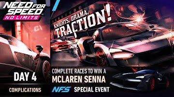 Day 4 (Complications) McLaren Senna | NFS No Limits
