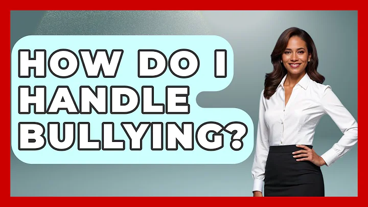 How Do I Handle Bullying? - High School Toolkit