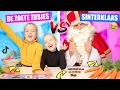 SINTERKLAAS vs. DE ZOETE ZUSJES!!! [Wortel Gooien, Dansjes, Suiker Toren en Meer!] ♥DeZoeteZusjes♥