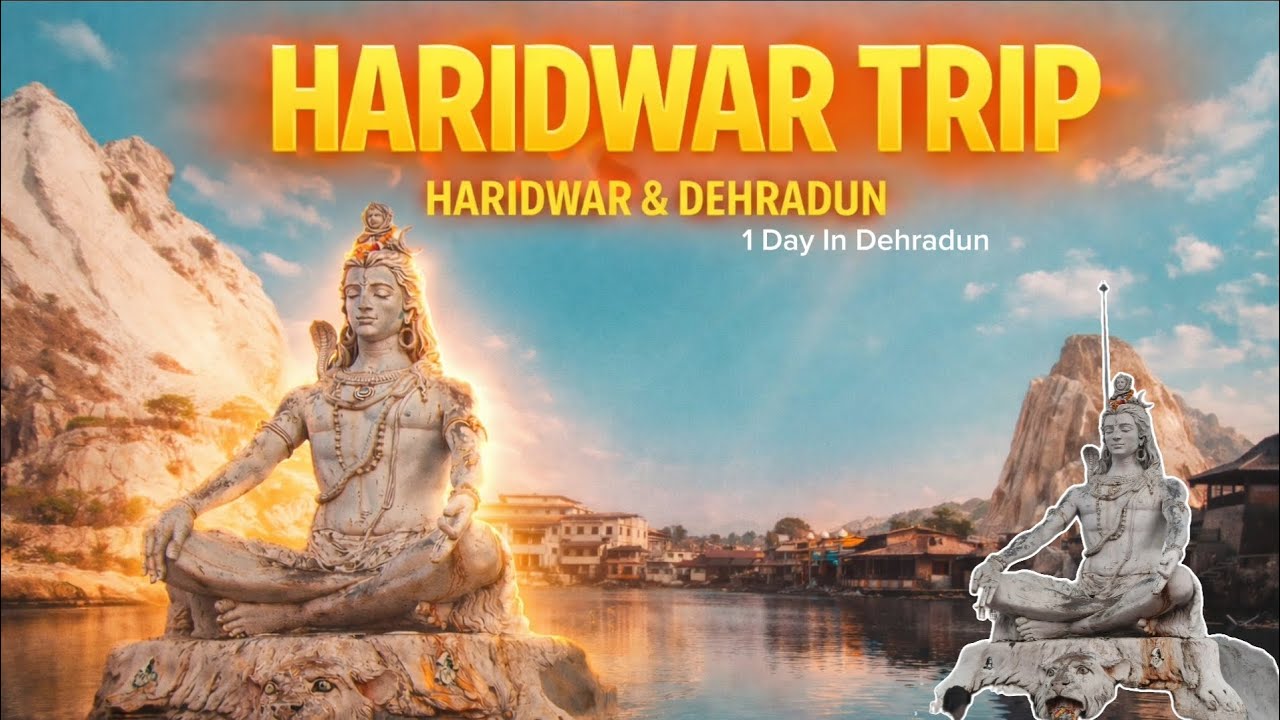HARIDWAR TRIP 🔱 | Haridwar & Dehradun Complete Travel Vlog