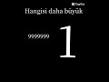 hangisi daha büyük #youtube
