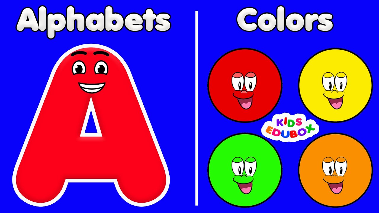 ABC And Colors Learning Videos For 3 Year Old Alphabet For Toddlers ABC And Colors Learning Videos For 3 Year Old Alphabet For Toddlers