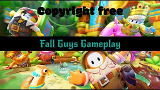 Fall Guys gameplay (Tiktok gameplay) No copyright (free to use)