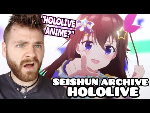 Reacting to HOLOLIVE Main Theme Seishun Archive Animated MV REACTION!!