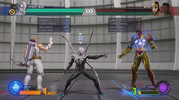 MVCI - SPIDER-MAN/HAWKEYE 100% (TOD) COMBO?
