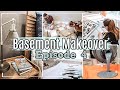 *NEW* BASEMENT MAKEOVER | EPISODE 4 BEDROOM TRANSFORMATION :: DECORATE & CLEAN WITH ME 2020
