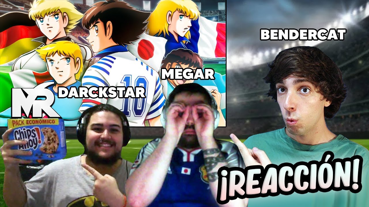 RAPEAR ES RAPEAR | REACCIÓN con MEGAR y DARCKSTAR | Mundial Juvenil (Captain Tsubasa)