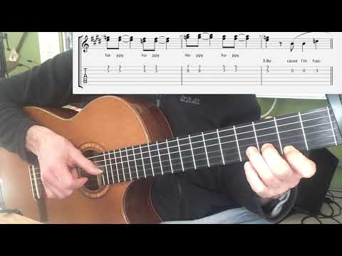 happy---pharrel-williams-(tutorial:-guitar,-drums,-bass,-ukulele)