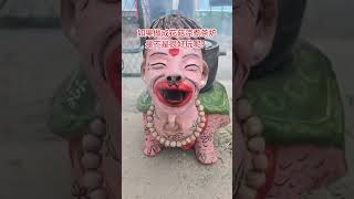 folk art clay sculpture positive energy emotion art  #7