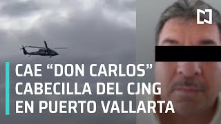 Detienen a "Don Carlos" del CJNG en Puerto Vallarta tras un operativo de seguridad - Las Noticias