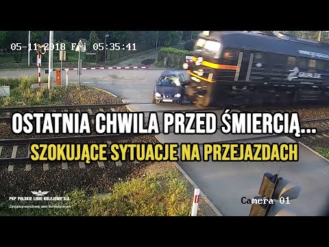 Wypadki i niebezpieczne zdarzenia na przejazdach kolejowo-drogowych!