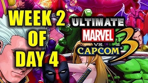 Week 2 of UMVC3! Day 4