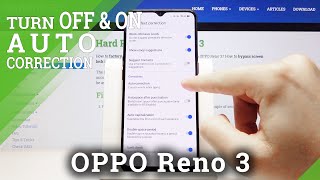 How to Enter Auto-Correction in OPPO Reno 3 – Find Keyboard Settings screenshot 5