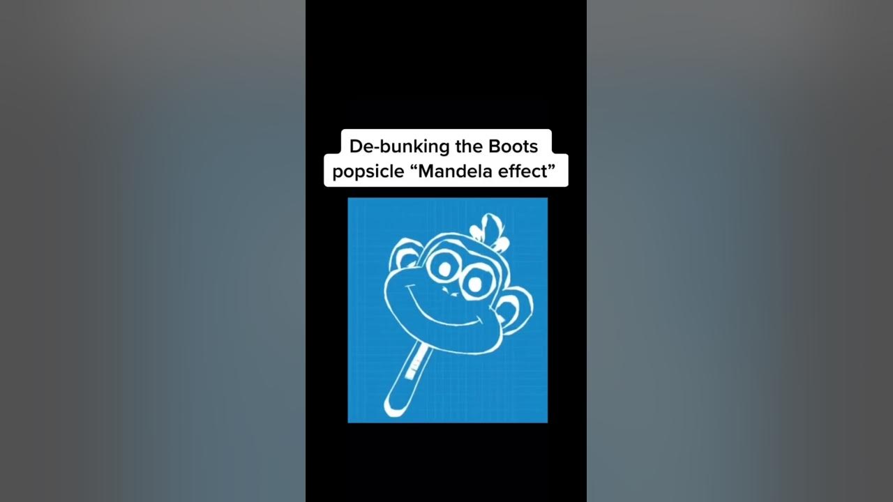 DEBUNKING the Boots popsicle “MANDELA EFFECT” shorts YouTube