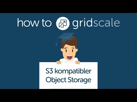 S3-kompatibler Object Storage - How to gridscale