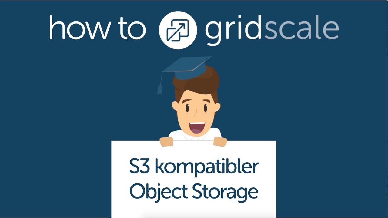 S3 kompatibler Object Storage How To Gridscale YouTube