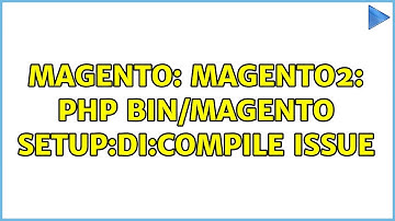 Magento: Magento2: php bin/magento setup:di:compile issue