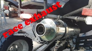 Krümmer Dichtung Auspuff Bashan BS 200 S7 250 S11 Quad ATV Verbessert