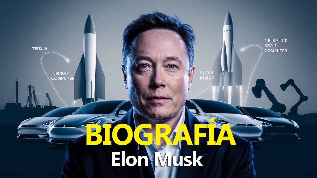 BIOGRAFÍA DE ELON MUSK EN ESPAÑOL - YouTube