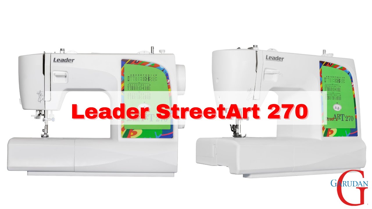 Mechanický domácí šicí stroj Leader StreetArt 270