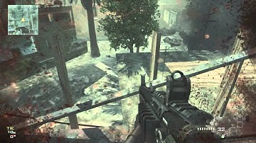 Out of map Bakaara mw3 with shotgun knockback glitch