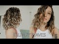 How To Get Curl Clumps | short to medium wavy hair