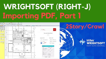 Wrightsoft (Part 1): 2 Story /Crawl - Intro and Importing PDF Floor Plans