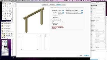 VectorDecks Frame Tool, Beam Dialog Tutorial