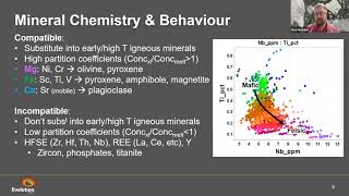 Ned Howard presents 'Introduction to Multi-Element Geochemistry in Exploration' at GSA SGEG Webinar screenshot 3