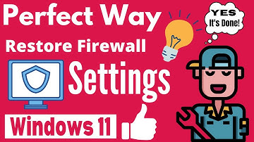 How To Reset Firewall Settings to Default in windows 11 ( 2025 )