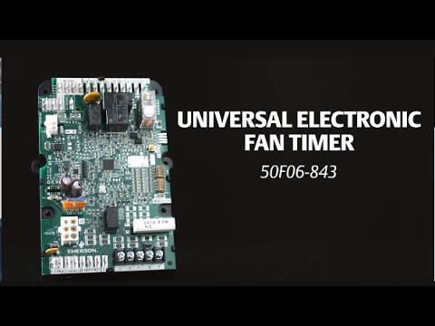 White-Rodgers Universal Electronic Fan Timer - Replaces Over 150 OEM and Competitive Parts