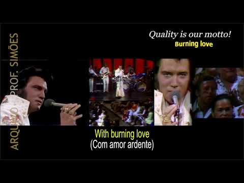 BURNING LOVE (ELVIS PRESLEY) - LEGENDADO - HD