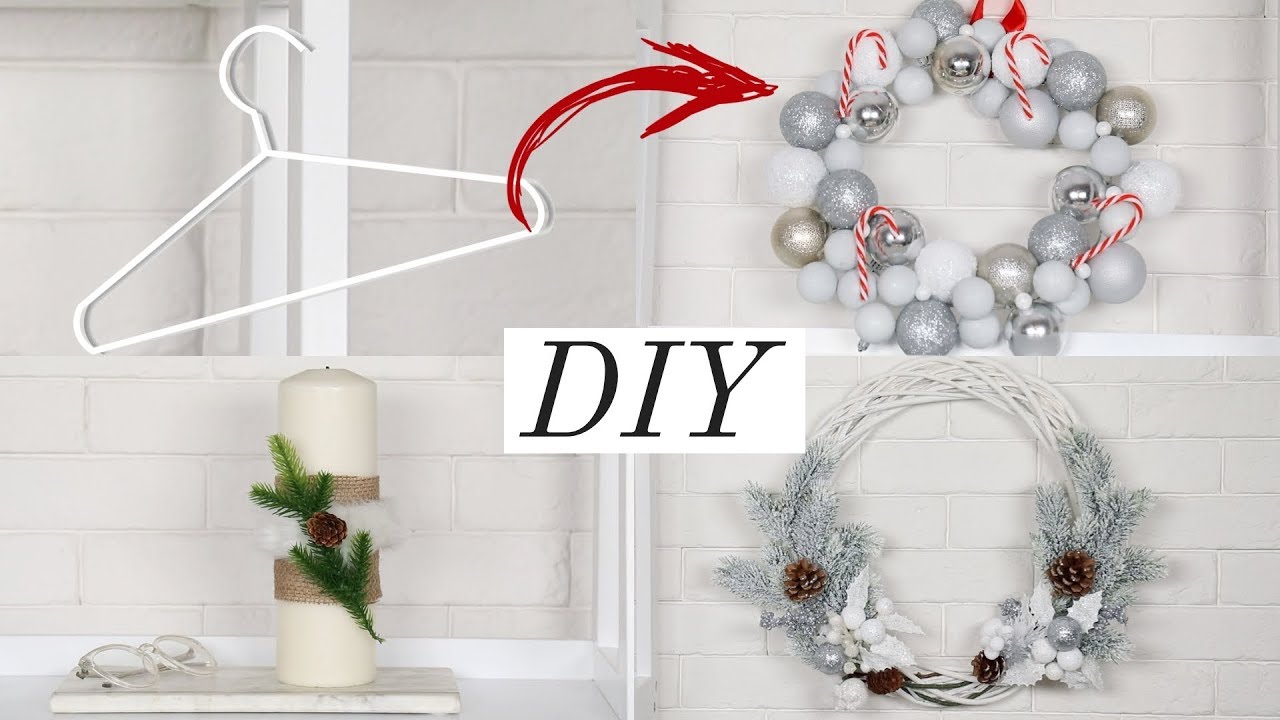 Diy Latwe I Szybkie Ozdoby Swiateczne Youtube