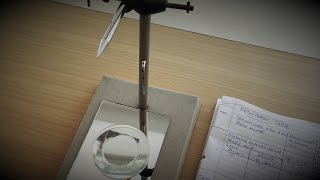 REFRACTIVE INDEX OF LIQUID BY LENS & MIRROR #CBSE#GSEB#PhysicsPractical#Class12#ExperientialPhysics