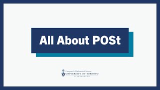 All About POSt (for CMS Admission Category)