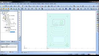 FeedR8 CNC 2D drawing and toolpath BobCad v26