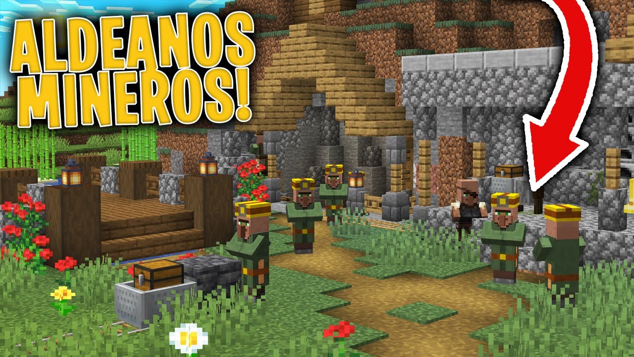 Encontramos una ALDEA de ALDEANOS MINEROS en MINECRAFT! 😂 YouTube Encontramos una ALDEA de ALDEANOS MINEROS en MINECRAFT! 😂 YouTube
