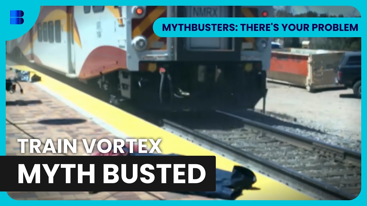 Train Vortex Myth BUSTED Tornado Vehicle Testing