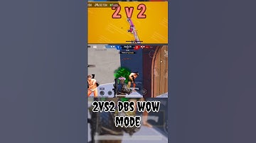💀 Close Range 2vs2 DBS wow mode | shot gen #bgmi #pubgmobile #shorts #viralshort #youtubeshorts ✅
