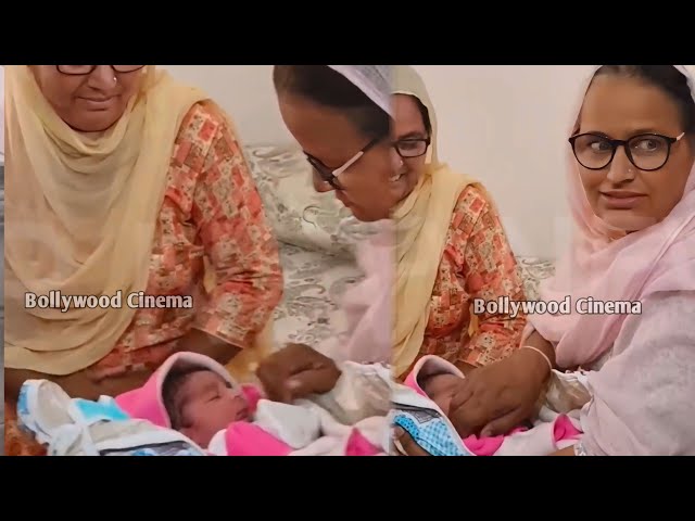 Sidhu moose Wala Mother Charan Kaur Blessed with Second Baby Boy 😍 With husband Balkaur Singh class=