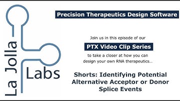 Identifying Potential Alternative Acceptor or Donor Splice Events | PTx Video Clip Series