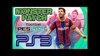 eFootball PES 2021 ps3 gameplay (Monster patch) + download links