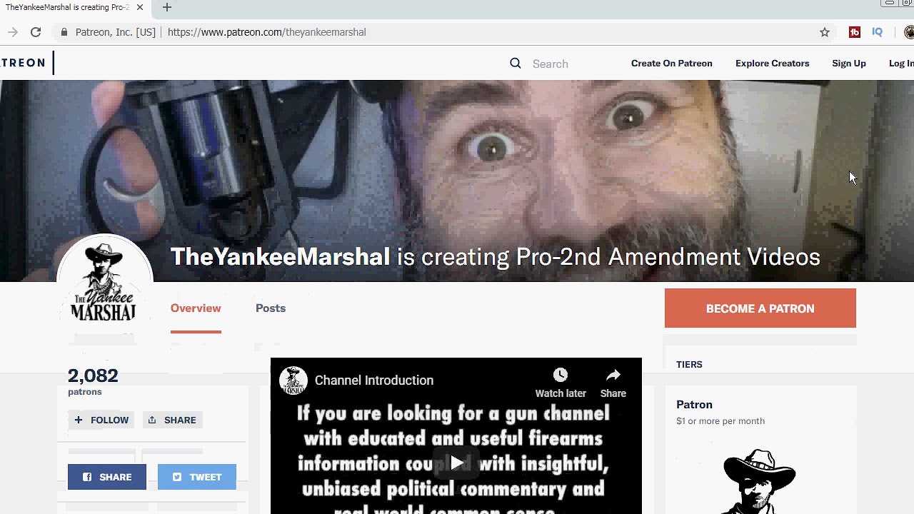 Yankee Marshal - Patreon Projects We Support gun laws in the us