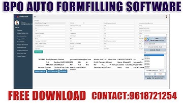 Data Editar Auto Form Filling Software | Data Editar Auto Form Filler