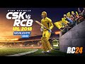 Csk vs rcb ipl 2018 highlights in real cricket 24  csk vs rcb ipl 2018 gameplay in rc24 dhoni