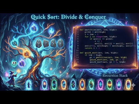 Why Quick Sort is (Usually) Faster: Algorithm Visualized ⚡
