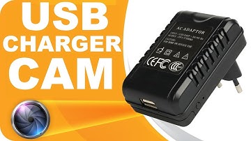 AC Adapter Spycam USB Charger Hidden  Spy Camera 1080p HD