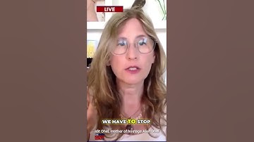 Thumbnail of Alon Ohel’s mother, Idit Ohel, joined me on Live NOW FOX  to push for release of Israeli hostages.